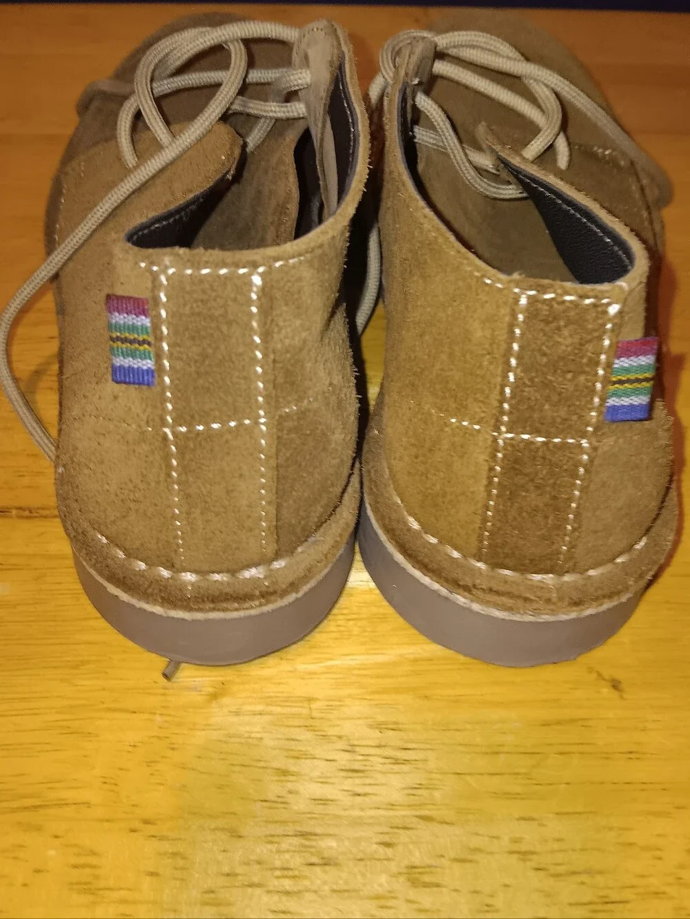 Veldskoen Brown Suede Casual Chukka Boots Size 5 Mens Womens 7